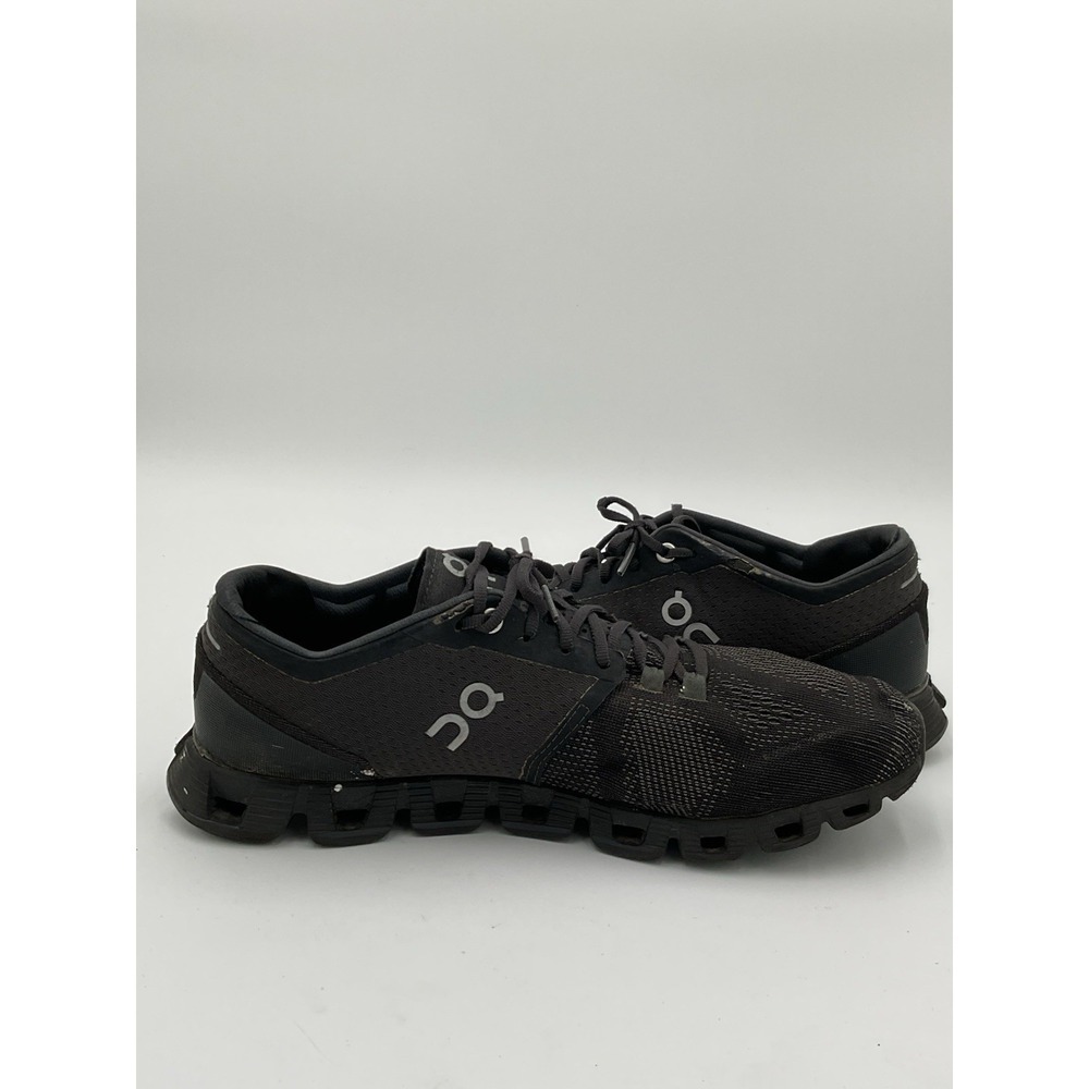On Cloud X Women's Running Shoe Size 9 Black Sneaker Lace Up 650 Training Runner - Picture 7 of 16
